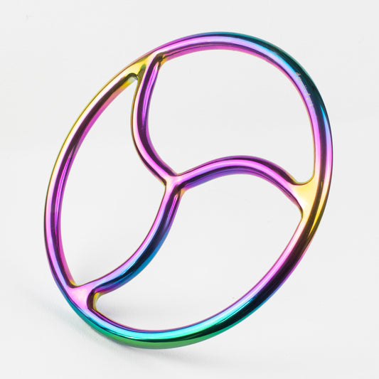 Rainbow  Suspension Rings - Titanium Bonded Steel - 6in and 9in