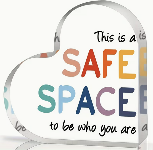 Safe Space Bookshelf Accessory