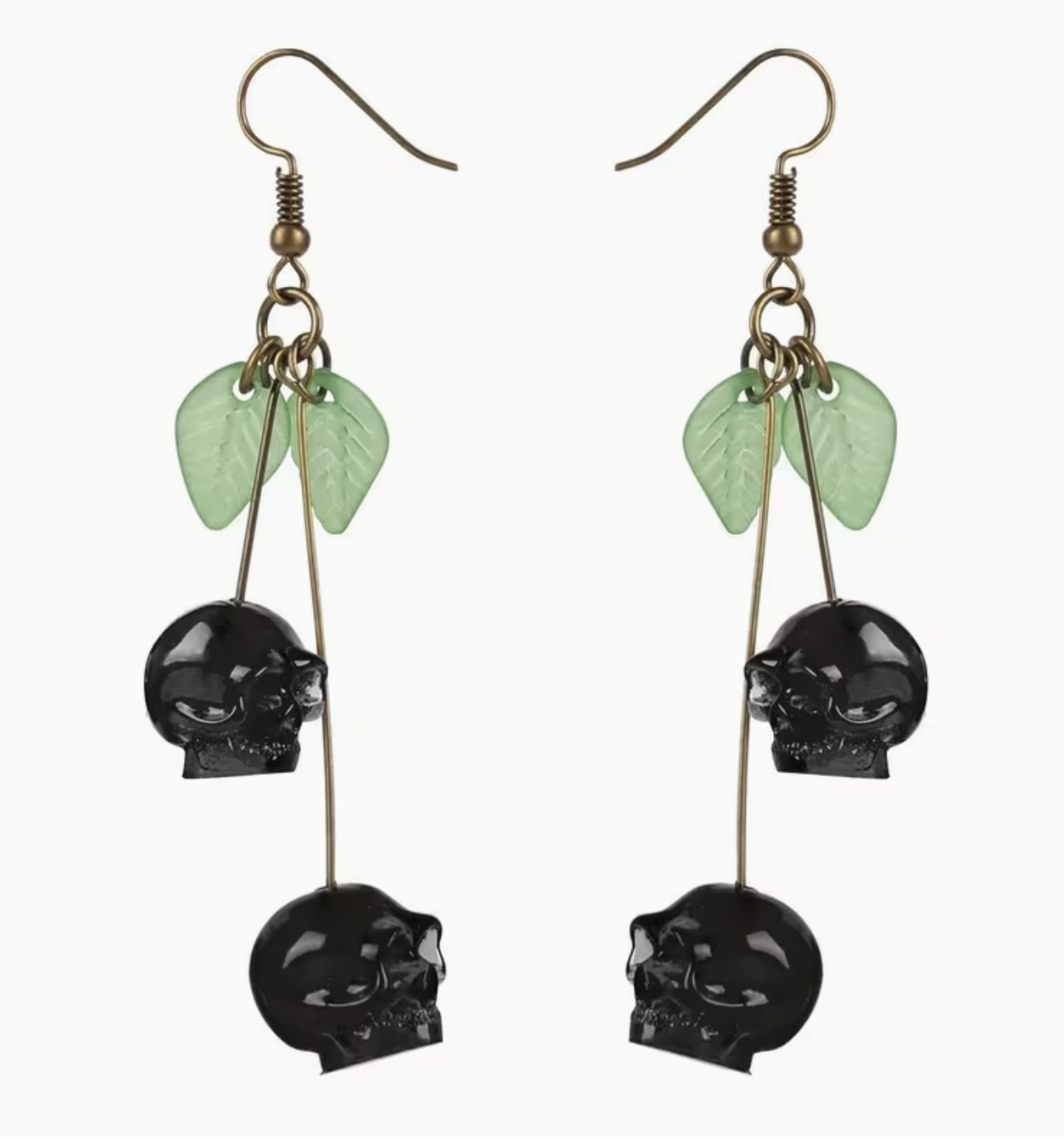 Skull Plant Earrings