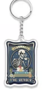 Bookish Keychain/Bag Charm