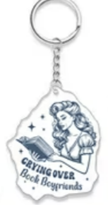 Bookish Keychain/Bag Charm