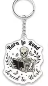 Bookish Keychain/Bag Charm