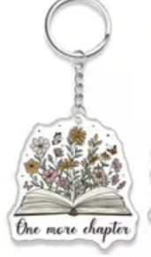 Bookish Keychain/Bag Charm