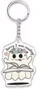 Bookish Keychain/Bag Charm