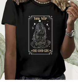 Yes Sir, Tarot Tshirt - The Good Girl