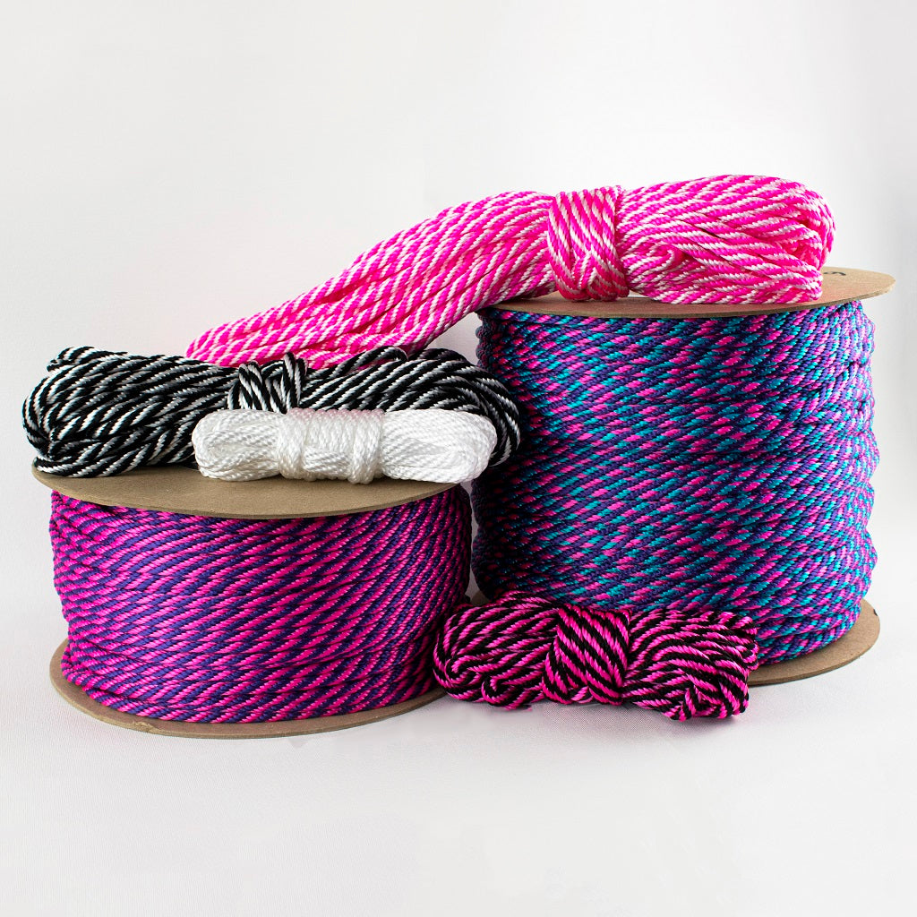 Custom Length Bondage Rope - MFP - 1/4" (~6mm) - Solid Braid