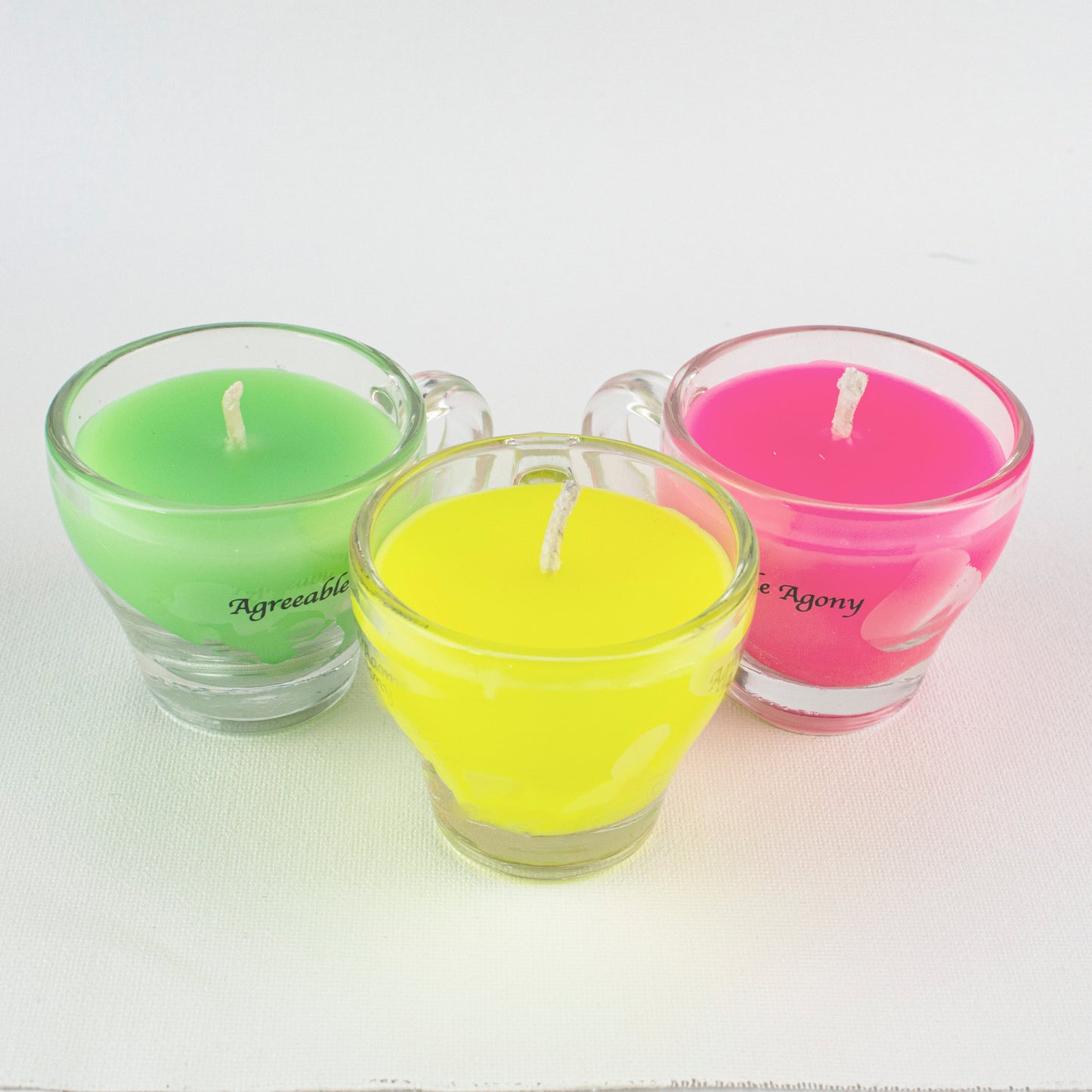 Teacup Wax Play Candle - Low Temp - Paraffin - Regular & Blacklight - mini