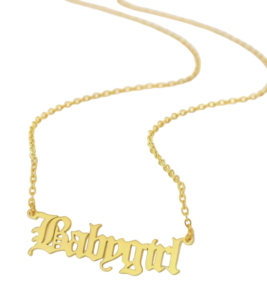 Babygirl Necklace