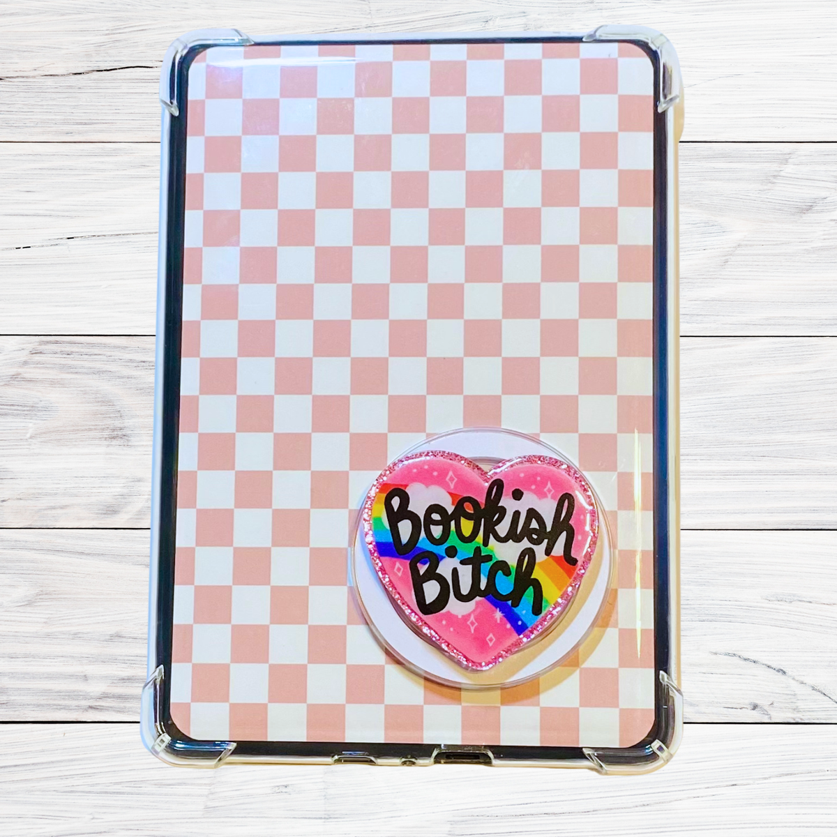 Bookish Bitch E-Reader, Phone Grip for all Devices - Magnetic Grip