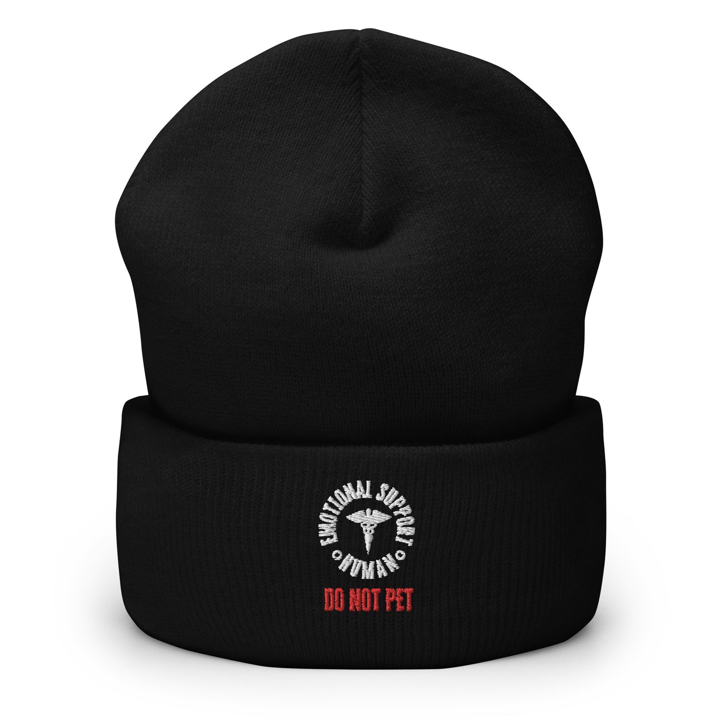 Emotional Support Cuffed Beanie
