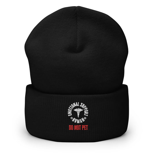 Emotional Support Cuffed Beanie