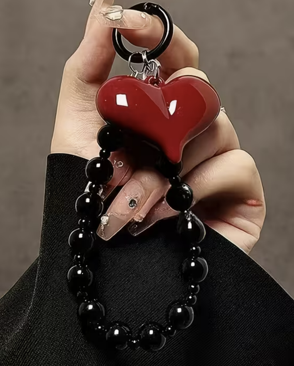 Heart Bag Charm