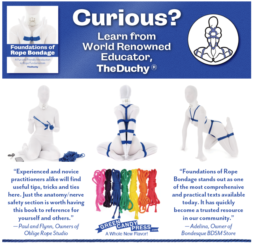 Book: Foundations of Rope Bondage: A Fun and Friendly Introduction to Rope Fundamentals - TheDuchy