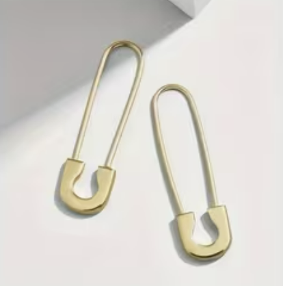 Safety Pin Earrings